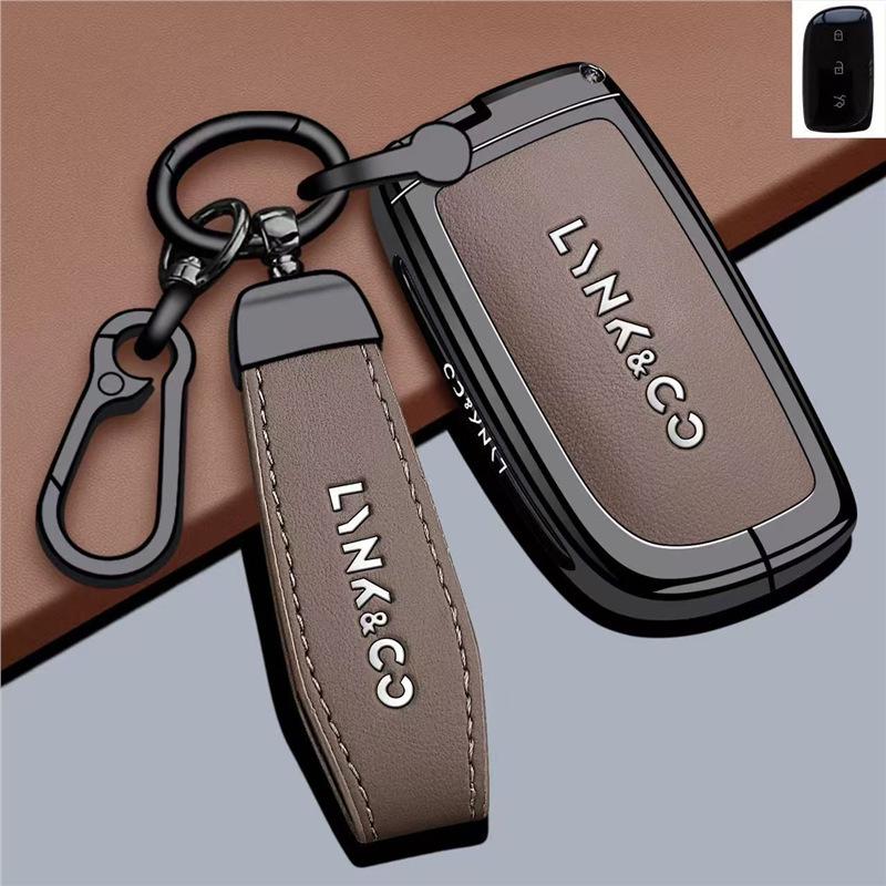 Lynk & Co 09 Key Case Shell with Buckle for Models 03/02/01/05/06/07/08 & EMP 900/Z20/Z10