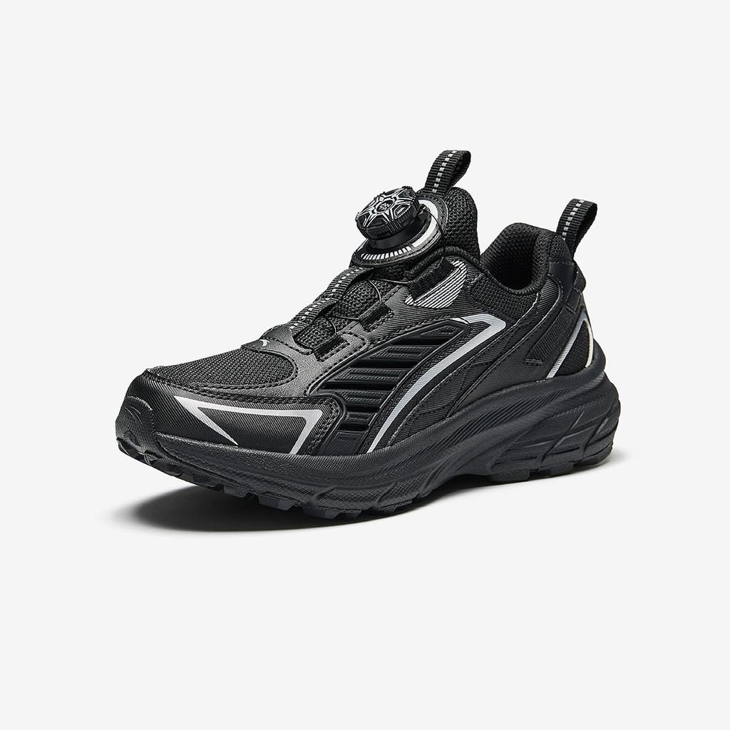 Anta Kids Running Series Fabric Synthetic Leather Exploration Series Light Year Autumn Comfortable Fashion Non-Slip Running Shoes A12435528-6