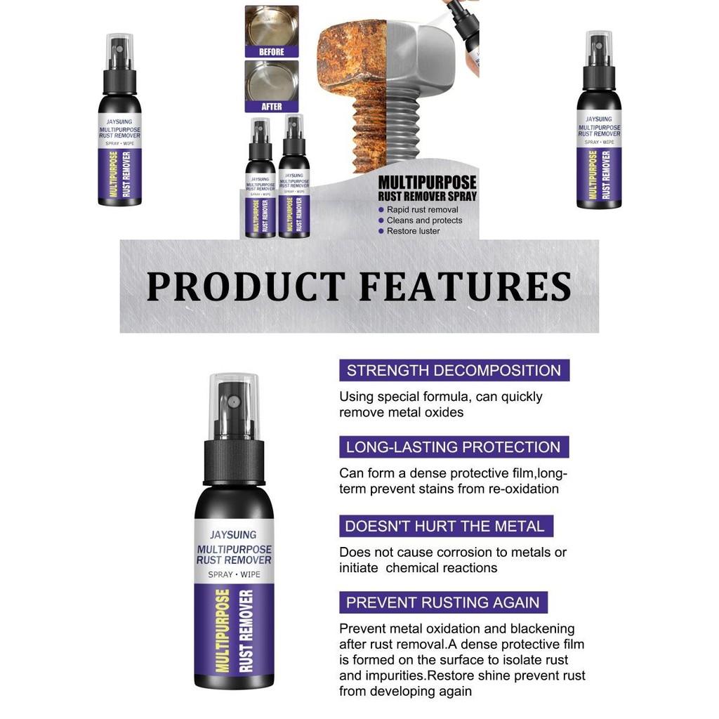 Jaysuing Multi-purpose Metal Rust Remover And Polishing Agent For Car Wheels And Stainless Steel