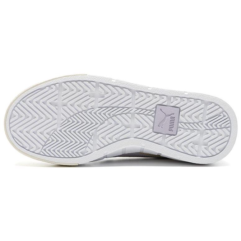 Puma Cali Court Lth Comfortable Durable Low-Top Sneakers Women Sneakers Blue Purple Beige 393802-07