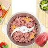 304 Stainless Steel Electric Meat Cutter Meat Grinder Food Processor Slicer Vegetable Food Chopper Meat Cutter