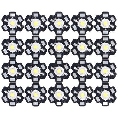 20PCS Aluminum Substrate LED Lamp Bead 3-5W COB Light Beads  DIY Lighting Fixtures