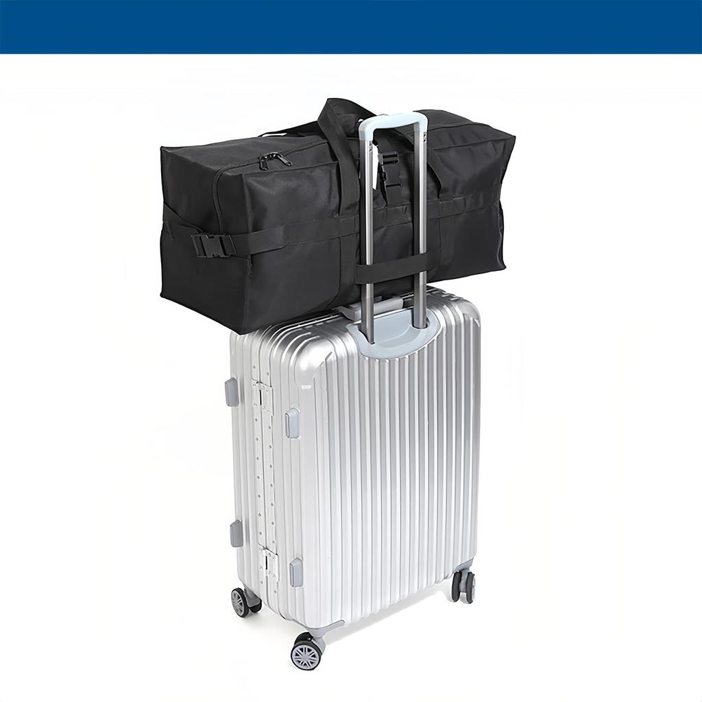 Arxus Large Capacity Tote Bag, Boston Bag, 180L, Waterproof, Foldable, for Travel, Studying Abroad, Moving, and Storage