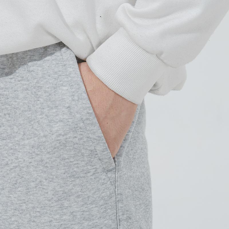 PUMA Logo Printed Solid Knit Breathable Drawstring Pants Men Bottoms Gray 533118-04