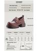 Women's Retro Cowhide Loafers with Thick, Soft Soles - Height-Increasing Leather Shoes for Spring and Autumn
