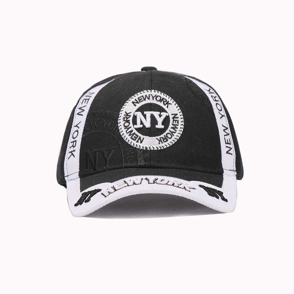 Spring and Summer New Peaked Cap 3D Three-dimensional Embroidery Letter Baseball Cap Sports Racing Cap for Men and Women