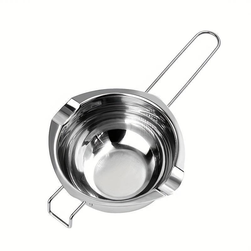 

Stainless Steel Candle Wax Melting Boiler Pot Long Handle Chocolate Butter Melting Pot Pan DIY Handmade Candle Soap Making Tool