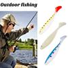 22.5CM/68G Large T-Tail Bionic Soft Lure, Realistic Fishing Bait with Paddle Tail, Artificial Swimbait for Freshwater Saltwater Trout Bass Fishing