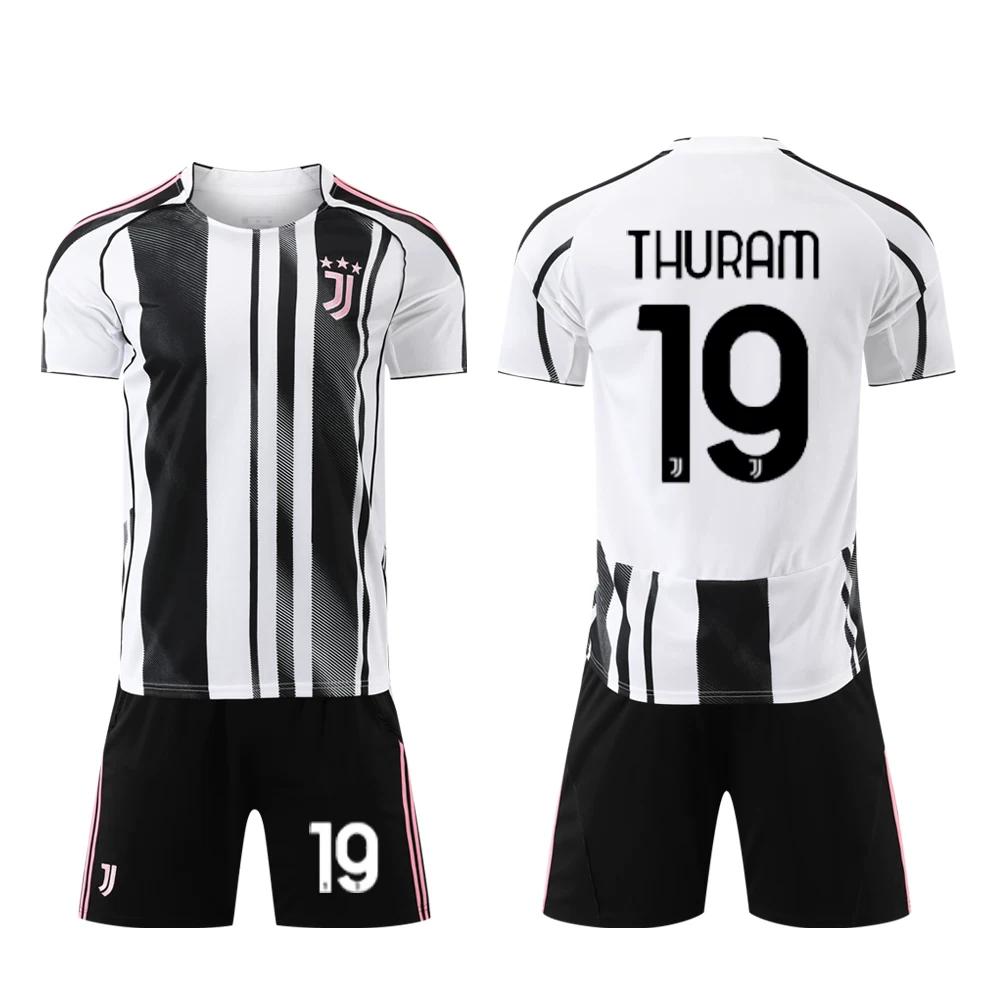 2025 Juventus Home Football Jerseys #19 26