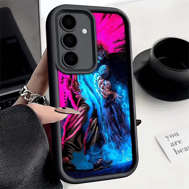 Phone Case for Samsung Galaxy A17 A16 A15 A14 A13 Baki the Grappler Anime A56 A36 A26 A55 A35 A25 A54 A34 A24 A53 A33 A23 A07 A0