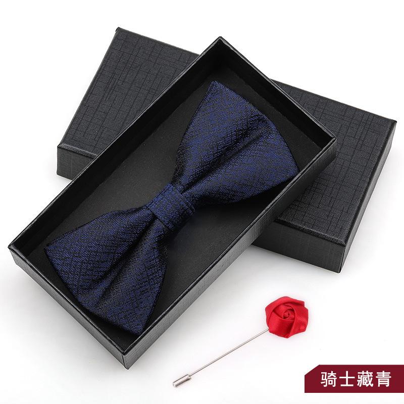 Bow Tie Men'S Wedding Groom Best Man Red Suit Shirt British Brothers Korean Bow Women'S Gift Box