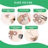 A84X-Shrink Plastic Sheet Kit W Blank Sheets Shrinky Art Paper, Colored Pencils, Keychains, Earring Hooks,For Crafting