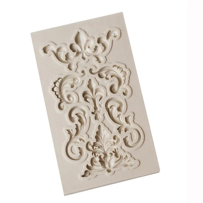 Stampo in Silicone per Bordi Strumenti per Decorare Torte Fondant Stampo per Cioccolato Pasta di Gomma