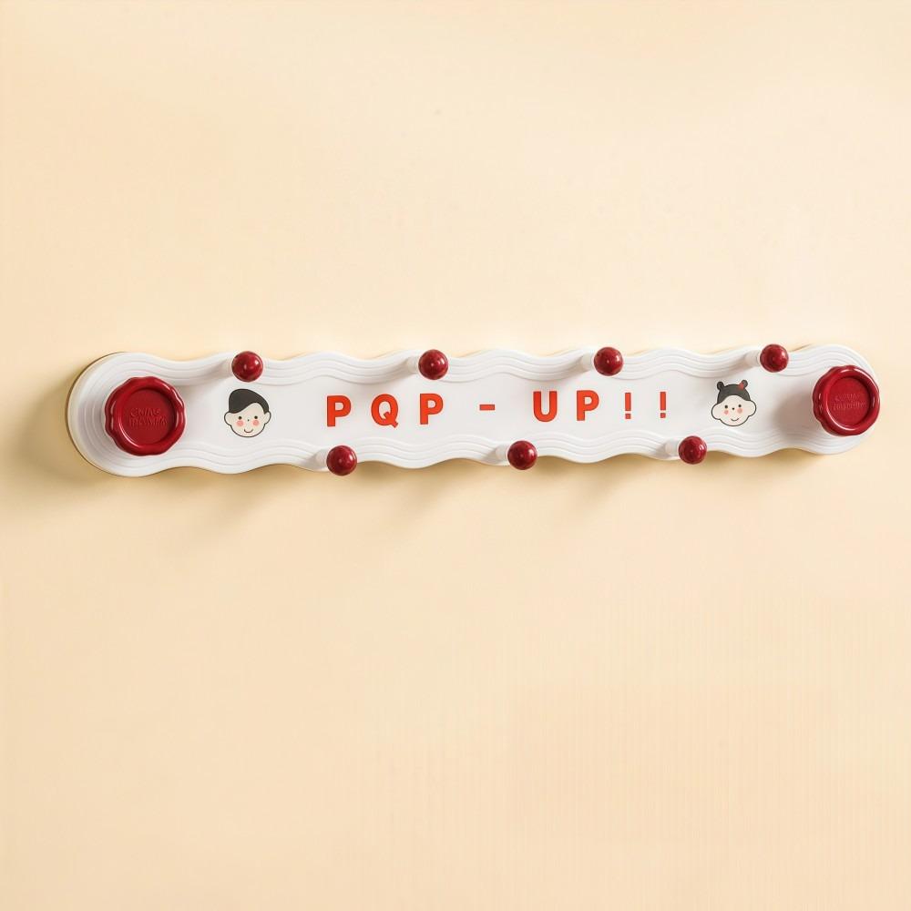 Rotating Suction Cup Hook Wall-mounted Dopamine Non-porous Bracket 9 Hooks Traceless Bag Clothes Keys Hanger Home Storage белый