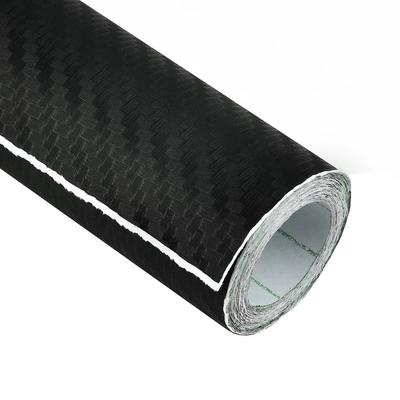Adesivos de Vinil 3D para Carro Decalques Película Vinil Fibra de Carbono Preto Fosco Rolo Novo Mais Novo Portátil Substituição Substitui Venda