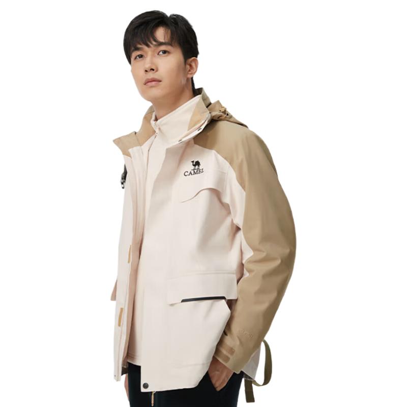Camel 3-in-1 Outdoor Waterproof Windproof Jacket