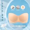 Summer Seamless Strapless Bra Large Size Thin Gathered Non-slip Invisible Underwear Anti-sagging Wedding Dress Tube Top Fat Mm