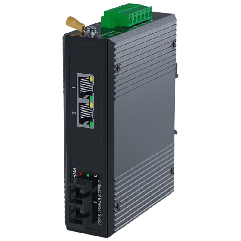 KLIES Industrial 100M Fiber Optic Transceiver