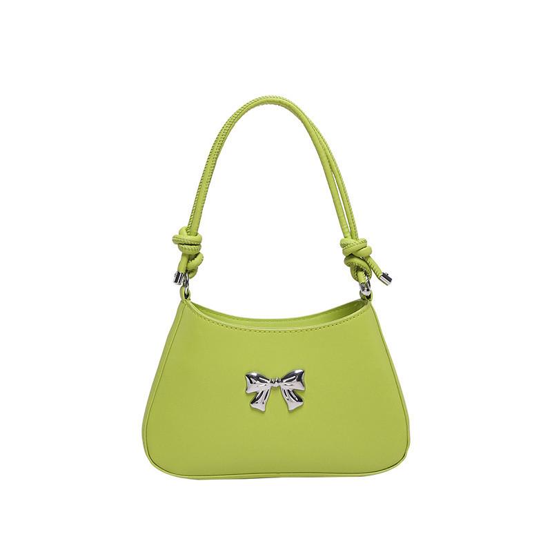 Elegant Bowknot Handheld Small Square Bag For Women In Chic Casual Style For Daily Use