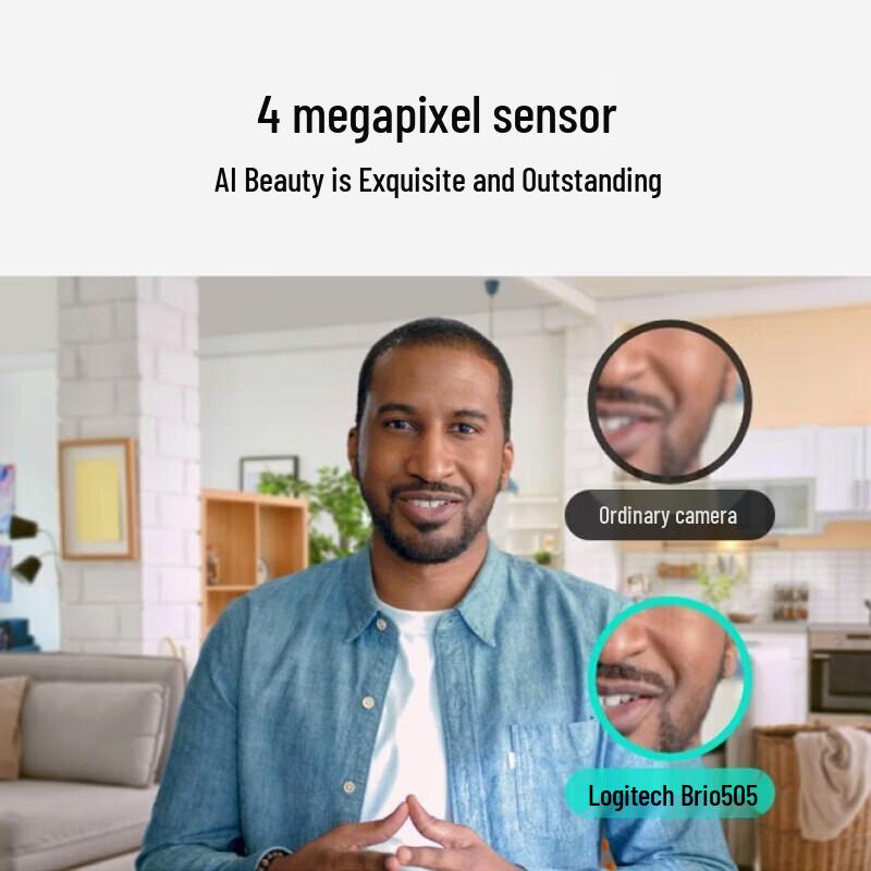 Logitech Brio 505 1080p HD Webcam