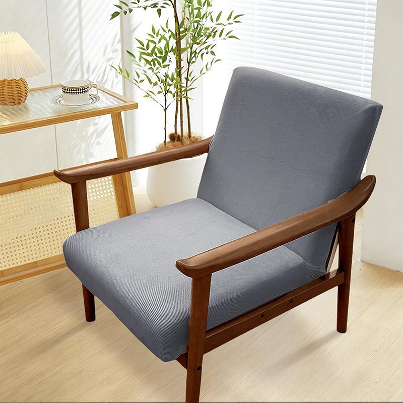 

Modern Stretch Accent Chair Slipcovers Arm Chair Covers Washable Chair Protector with Zippers for Living Room Bedroom Study 1PC