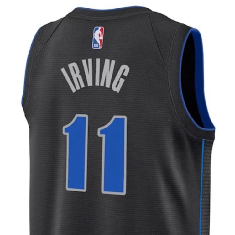 Nike Kyrie Irving Dallas Mavericks Dri-Fit dres Černý Unisex Streetwear DX8499-012