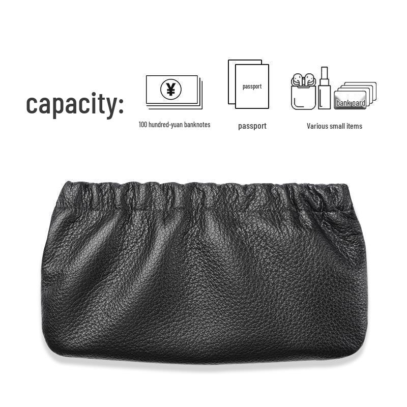 

Women s Retro 2025 Long Soft Leather Wallet - Large Bill Storage чёрный