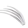 4 Uds cromo rueda de coche ceja arco Protector embellecedor labios guardabarros bengalas Universal