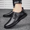 Men's Shoes 2025 Summer New Fashion Travel Dress Casual Leather Shoes Men's High Quality Large Size Gentleman Derby Shoes
