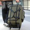 Large-capacity Detachable Trolley Case, Packing Equipment, Folding Luggage Bag, Travel Bag, Lightweight Wheel Bag, Cross-border Large Backpack