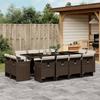 VidaXL 13-piece Garden Dining Set with Cushions, Patio Table and Chairs, Patio Furniture 3210681
