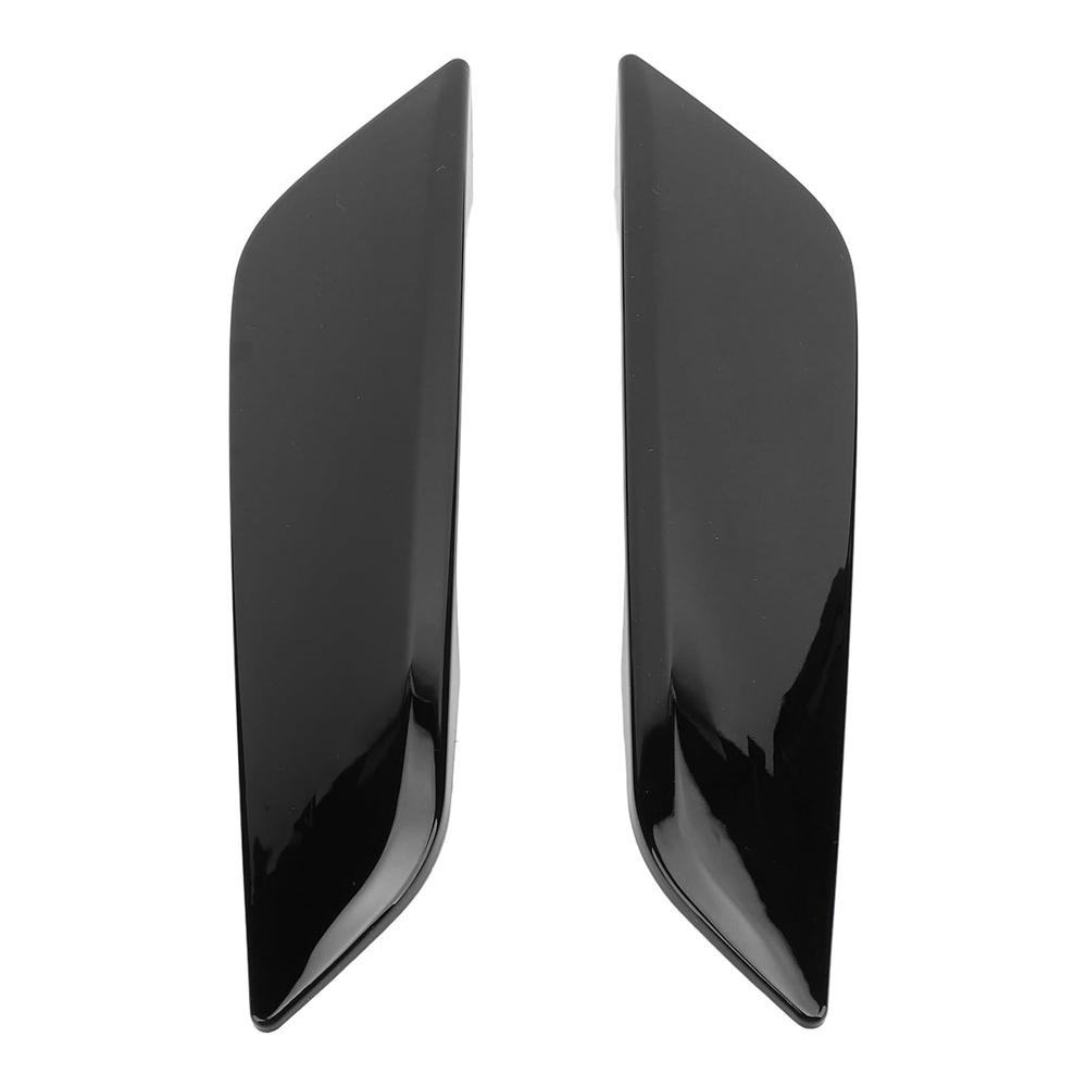 Paire Garniture de Conduit d'Aile Noir Brillant Pour BMW G30 Série 5 2017-2020