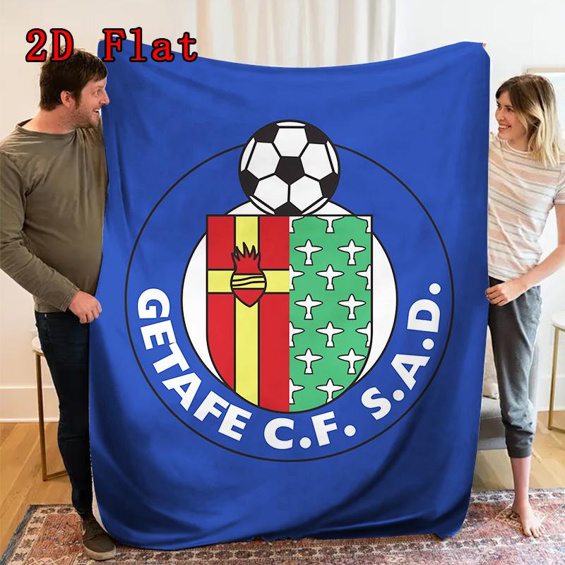 Getafe Pattern Flannel Blanket High Quality All Seasons Warmth and Comfort Perfect for Christmas Gifts.