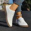 Women Casual Sneakers Outdoor Comfortable Flat Shoes Women Spring Soft Sole Walking Sneakers Female Fashion Low-Top Sport Shoes