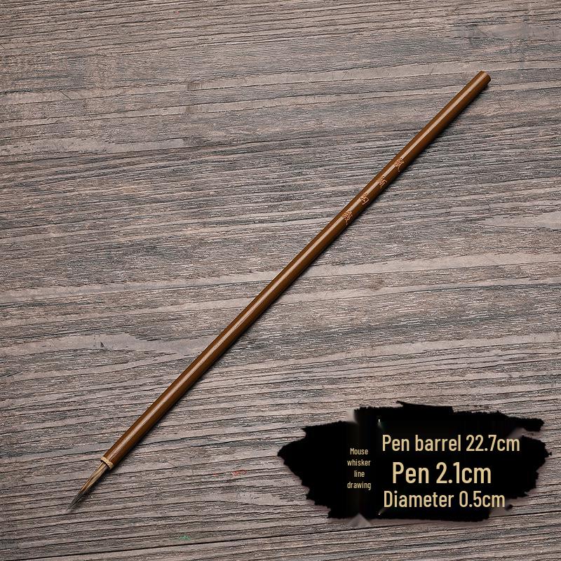 

Baiyun Brush: Mixed Wolf Hair for Beginner to Advanced Calligraphy and Painting
