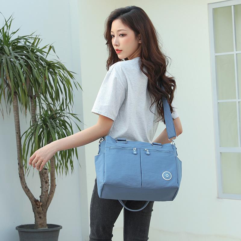 Large Capacity Ladies Tote Bag Women'S Bag Europe And The United States Fashion Shoulder Handbag Large Bag Nylon Cloth Bag