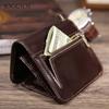 New leather women's change bag, multi-card small wallet, clutch bag, mini wallet, retro card bag, bag, female.