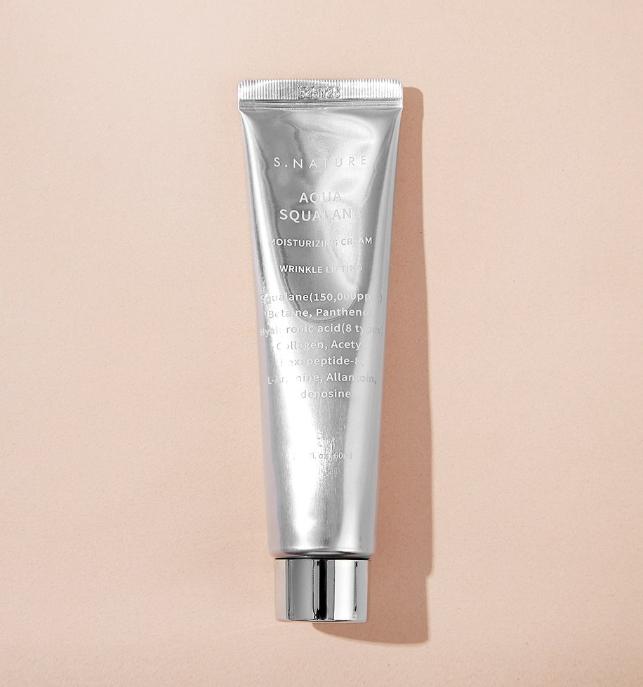 S.NATURE Aqua Squalane Moisture Cream Deep Hydration 60ml