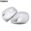 For Suzuki Alto 2009 2010 2011 2012 2013 2014 Chrome Car Rearview Mirror Cover Trim Side Wing Mirrors Cap Overlay Accessories