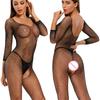 Heißes Sexy Dessous Strass Netz Bodystockings Fischernetz Jumpsuit Ausgeschnitten Durchsichtig Dessous Erotische Pyjamas Nachtclub Unterwäsche