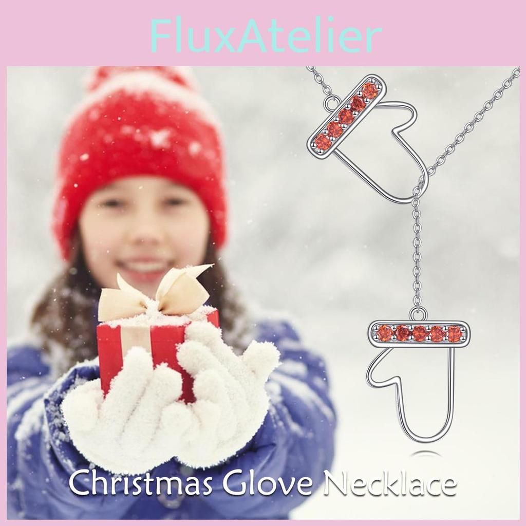 Necklace Girls Minimalist With Alloy Flower Pendant Christmas Gift Decoration