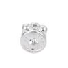 Sterling Silver 999 Hello Kitty Charm Alarm Clock DIY Jewelry Beads.