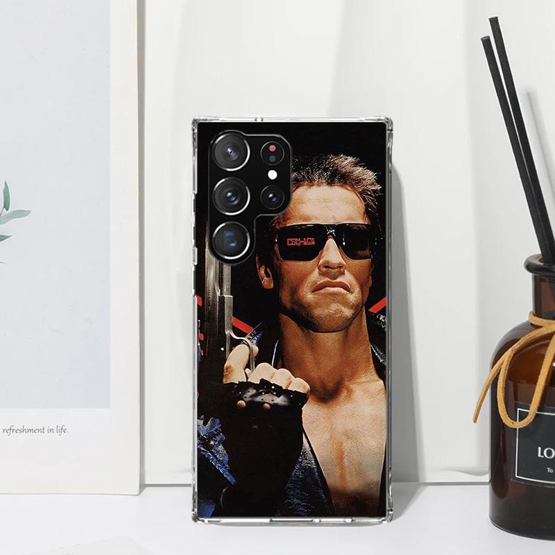 Arnold Schwarzenegger Terminator Phone Case For Samsung Galaxy Note 20 Ultra 10 Pro 9 8 S10 Lite S9 Plus S8+ S7 M21 M32 Edge Art