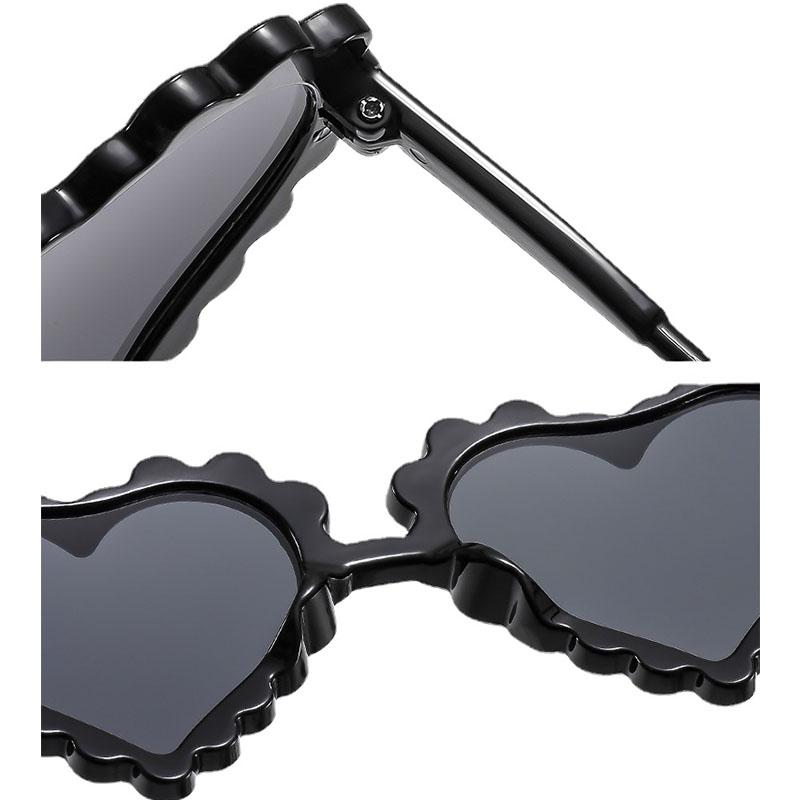 Cute Baby Cartoon Eyeglasses Heart Shaped Fashion Style UV Resistant Sun Eyeglasses For Boys And Girls Personalized Children's Love Eyeglasses