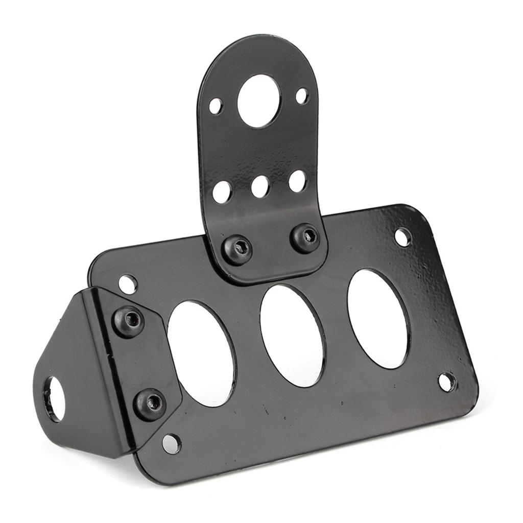 Retro Motorcycle License Plate Frame Holder Bracket Modification Parts