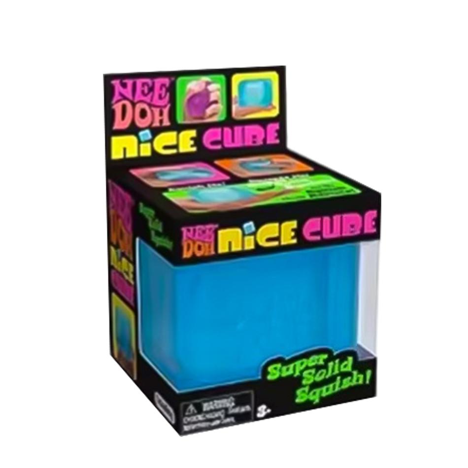 

Schylling Needoh Nice Cube Сенсорний кубик-фітжет Зняття стресу М який кубик Проти тривоги Стискальний предмет Для концентрації Населення (as the picture-1182)-
