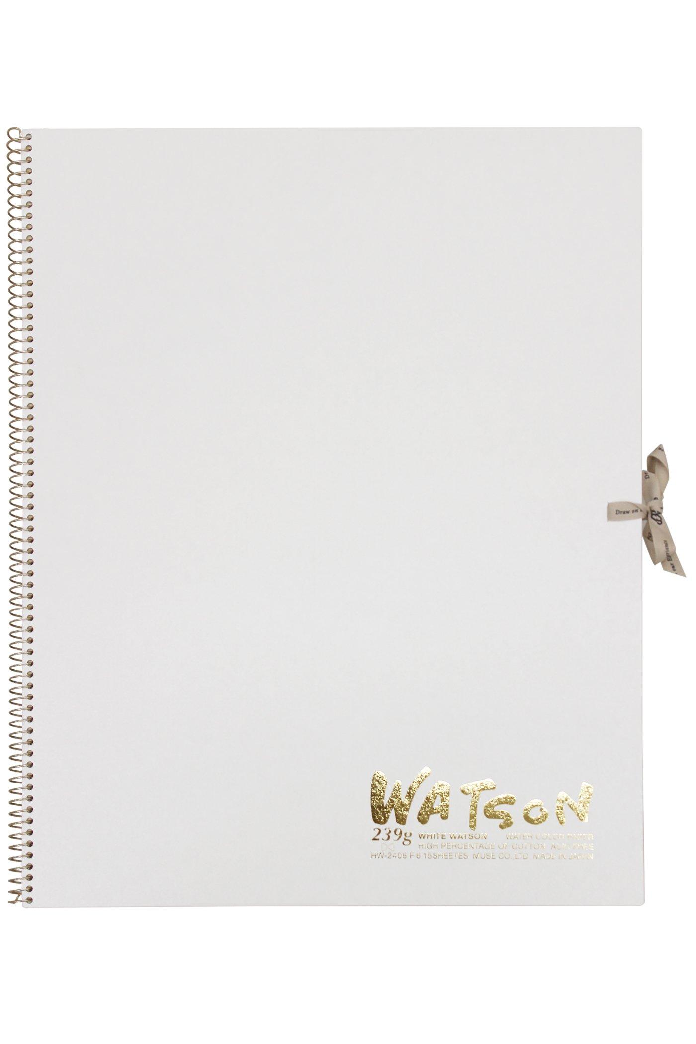 

Бумага для акварели Create Muse White Watson Book F6 239 г 15 листов HW-2406