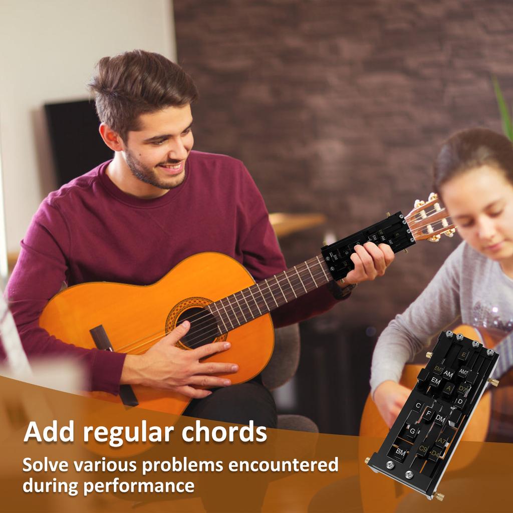 Guitar Chord Presser, Guitar Aid Chords Trainer, Guitar Accessories, Stringed Musical Instruments Guitar Learning Tool