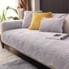 Nordic Soft Velvet Plush Quilted Sofa Towel Thicken Short Plush Sectional Sofa Cover Non-slip Couch Covers for Living Room