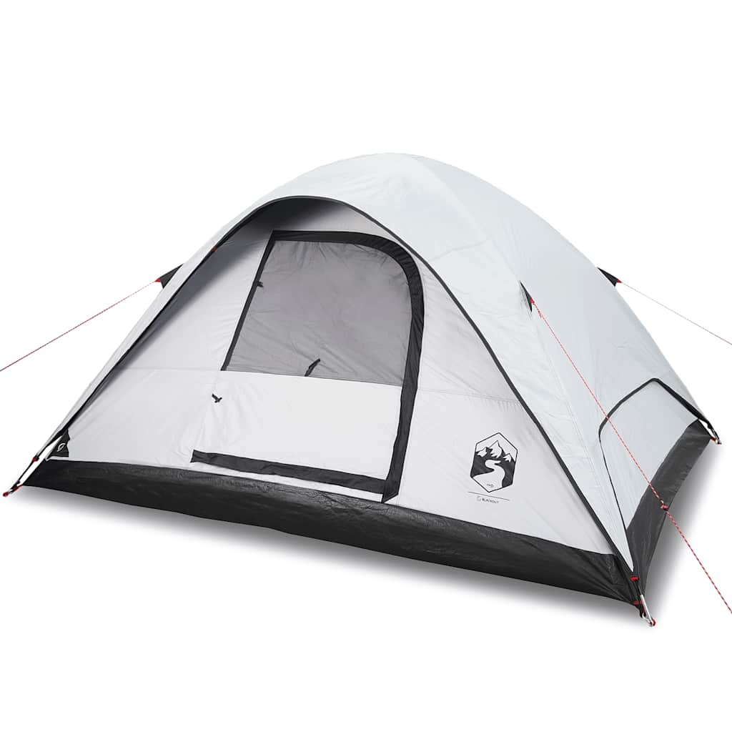 Dome Family Tent for 6 Persons White Blackout Waterproof